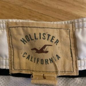 Men’s large Hollister Plaid cargo shorts